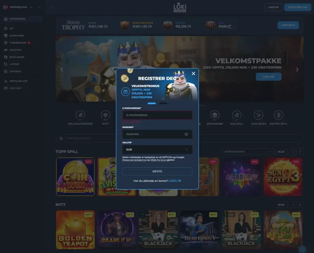 Loki-casino-registrer-konto